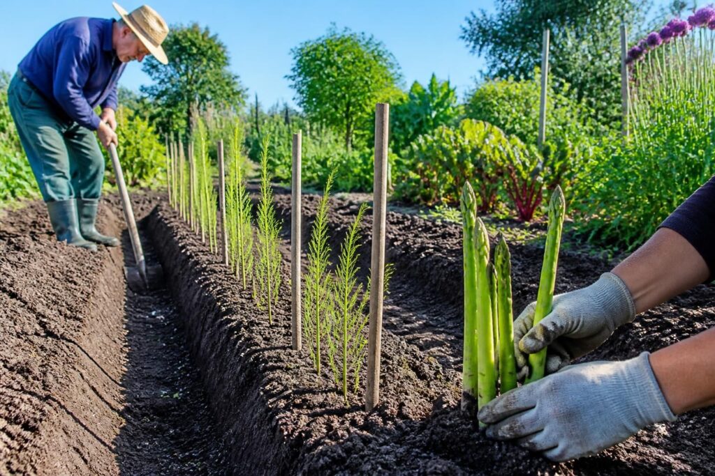 découvrez comment cultiver des asperges dans votre potager, de la plantation à la récolte, avec nos conseils pratiques pour un excellent rendement.