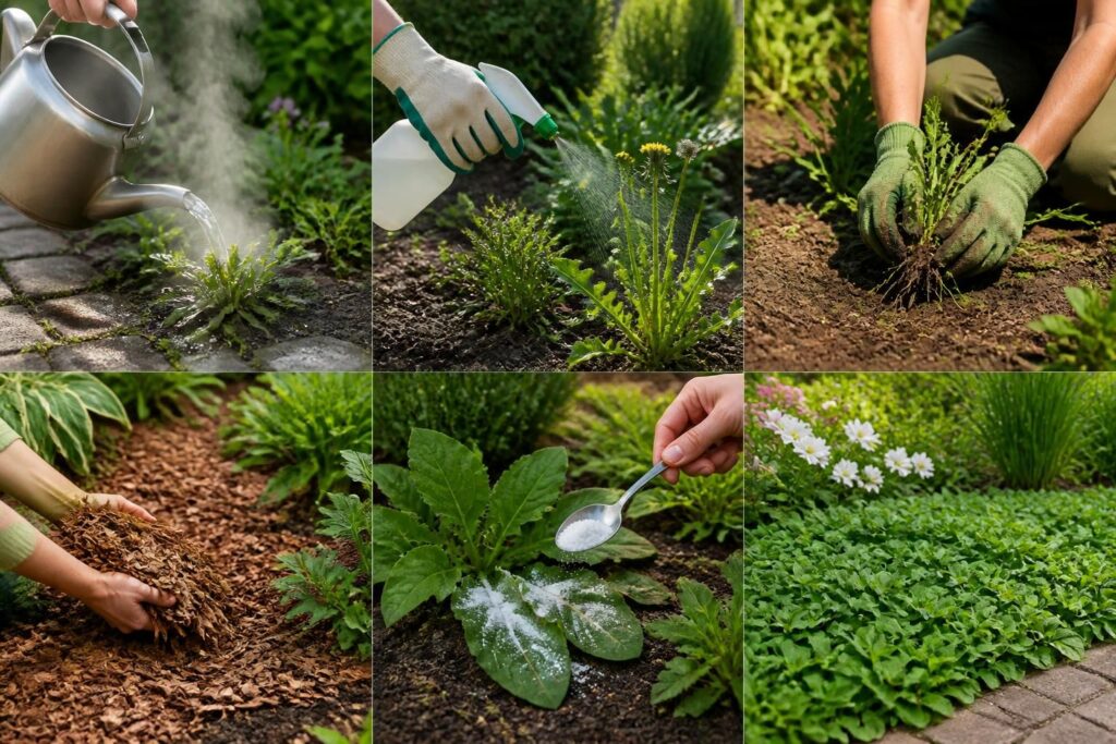 découvrez 6 méthodes efficaces et naturelles pour désherber votre jardin sans utiliser de produits chimiques, respectueuses de l'environnement et faciles à appliquer.