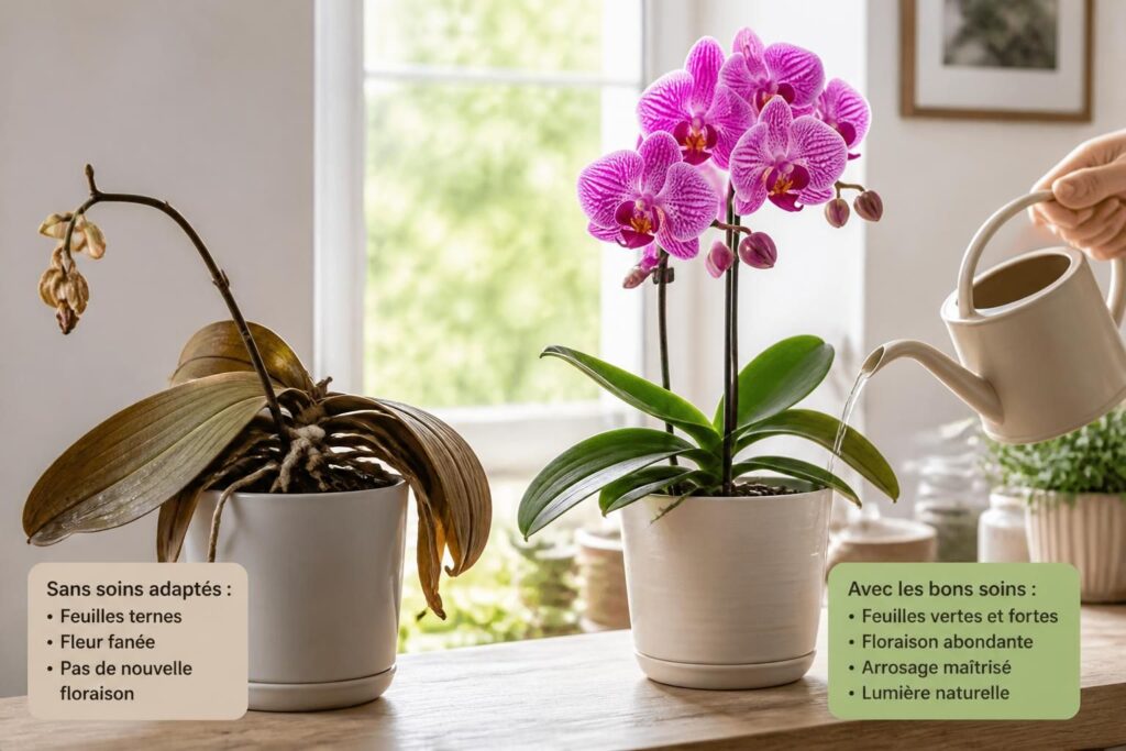 découvrez pourquoi votre orchidée ne refleurit pas et apprenez les meilleures astuces pour la faire refleurir facilement grâce à nos conseils pratiques.