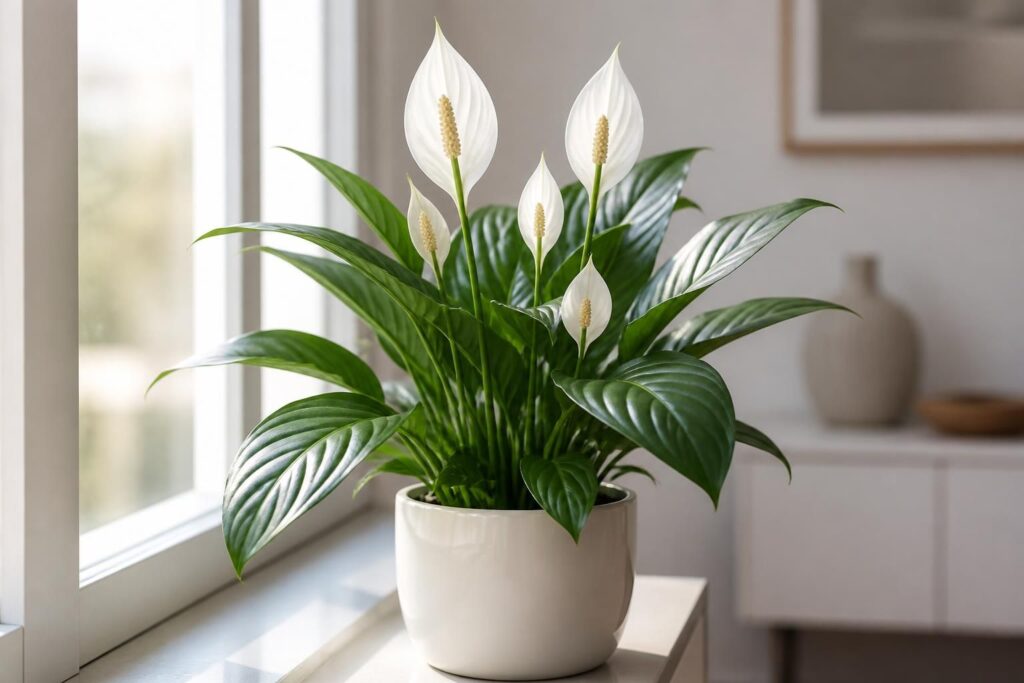 découvrez comment entretenir facilement la fleur de lune (spathiphyllum) et profitez de sa floraison élégante grâce à nos conseils simples et pratiques.