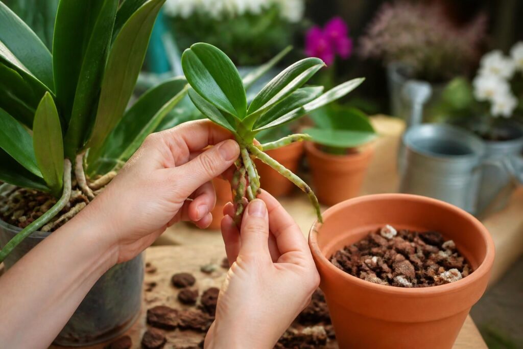 découvrez comment reconnaître un keiki d'orchidée, le détacher en toute sécurité et le rempoter pour assurer sa croissance optimale.
