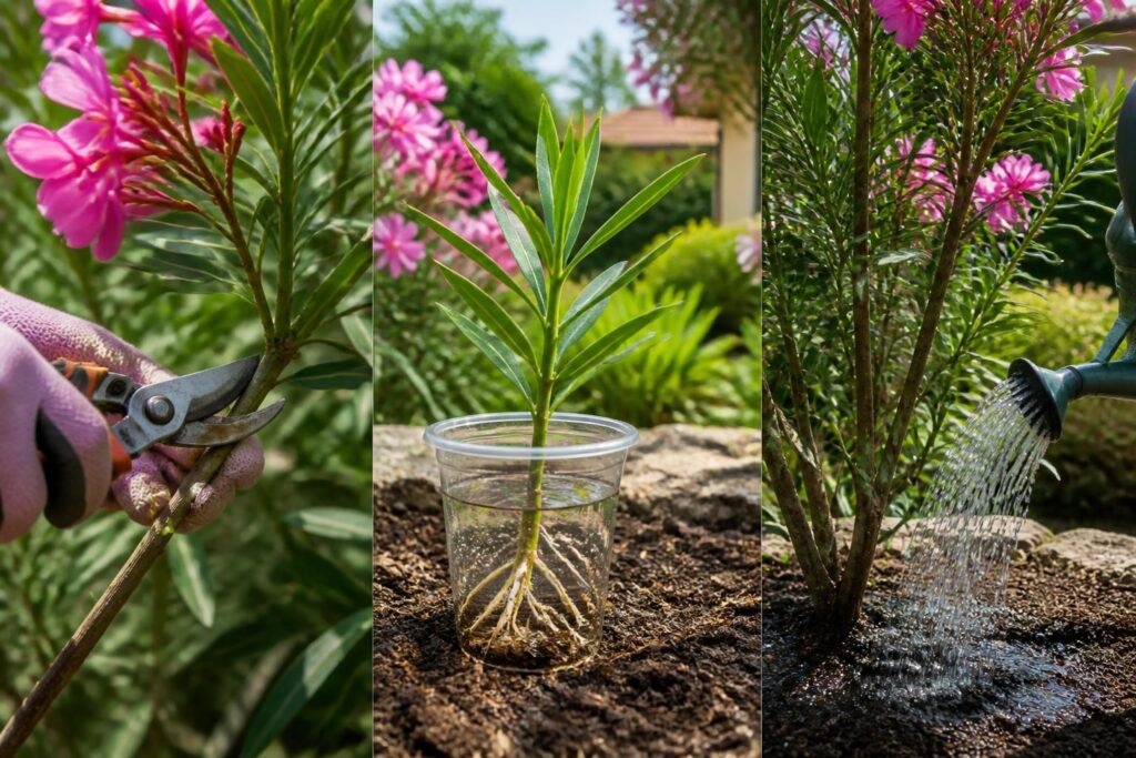 découvrez comment tailler, bouturer et entretenir le laurier-rose pour un jardin florissant toute l'année.