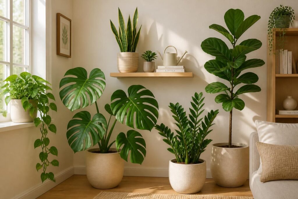 Les meilleures plantes vertes d&rsquo;intérieur faciles à vivre