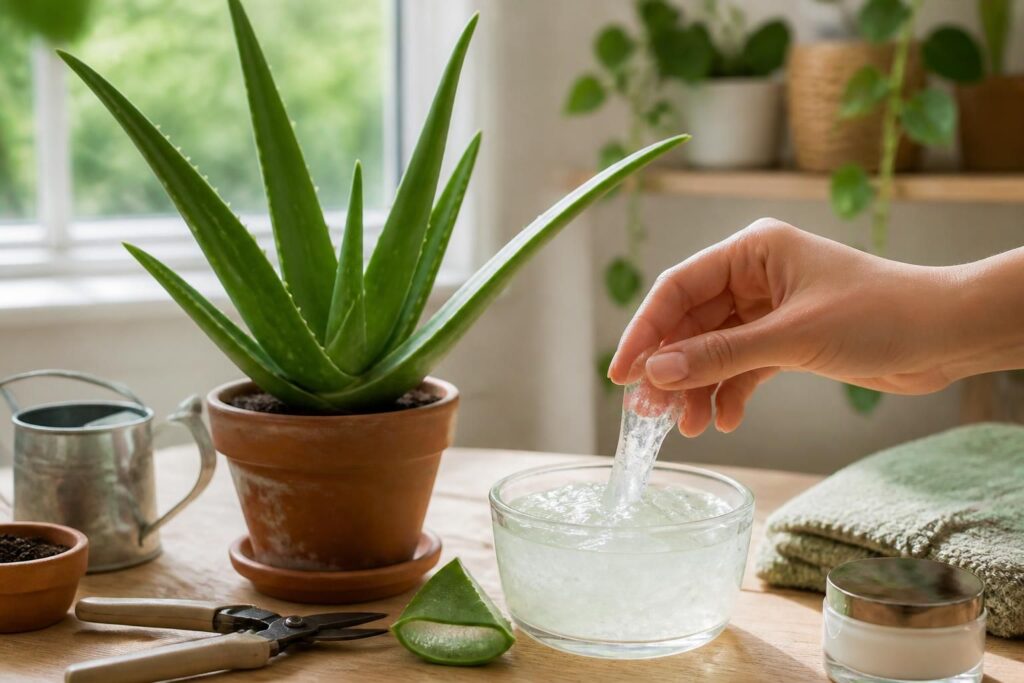 Aloe vera : cultiver la plante et utiliser son gel beauté