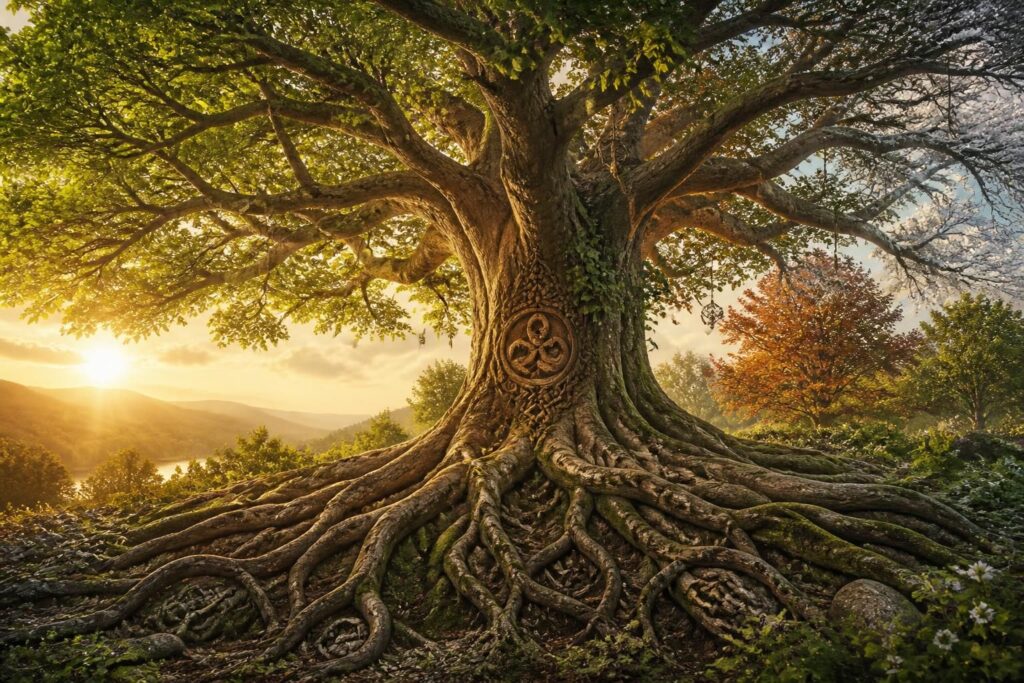 découvrez l'origine, la signification et les représentations populaires du symbole de l'arbre de vie, un emblème chargé d'histoire et de spiritualité.