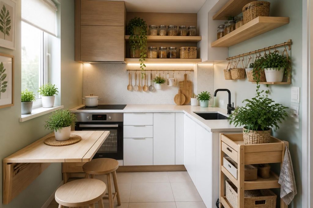 découvrez des astuces pratiques pour aménager une cuisine de petit espace en optimisant le rangement et la décoration, afin de créer un espace fonctionnel et esthétique.