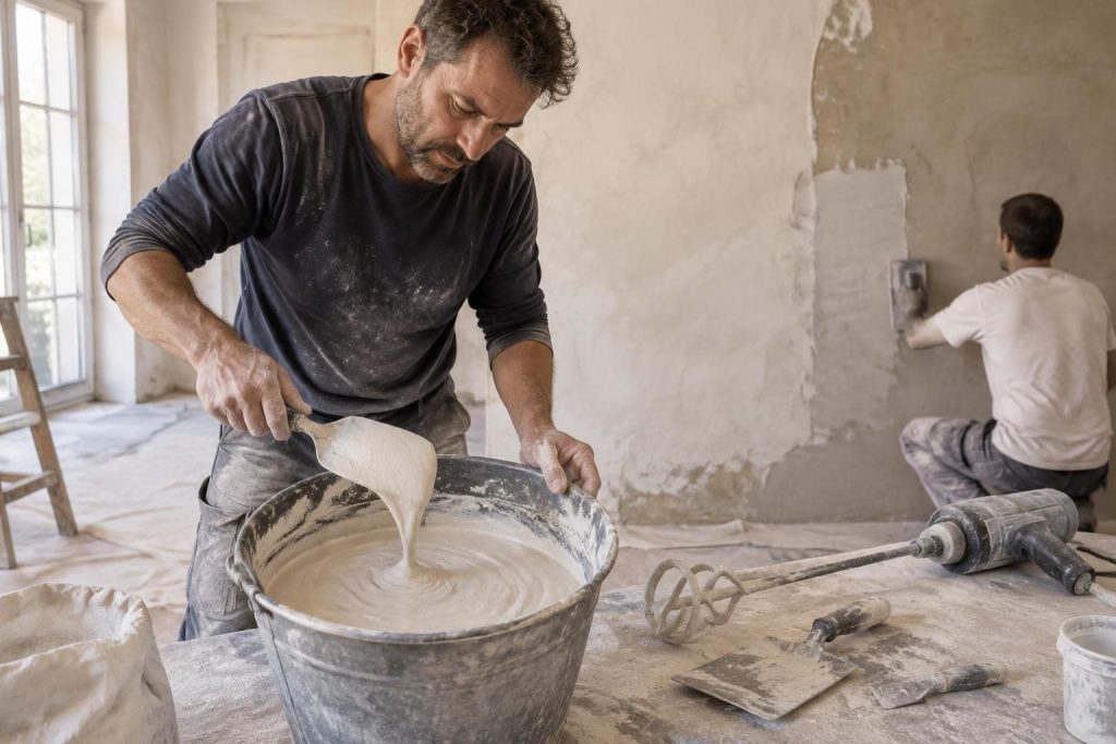 découvrez la recette de la barbotine de chaux, les bons dosages et les conseils d’application pour réussir vos travaux de ragréage et de décoration.