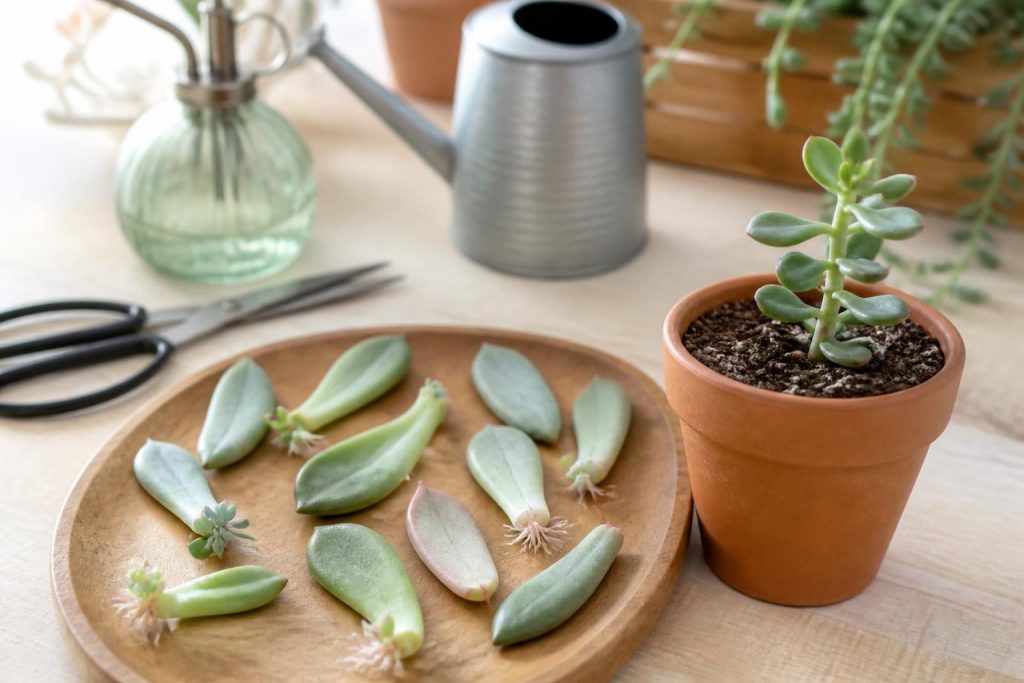 découvrez les techniques efficaces pour réussir la bouture de succulentes à partir de feuilles ou de tiges. guide pratique pour multiplier vos plantes avec succès.