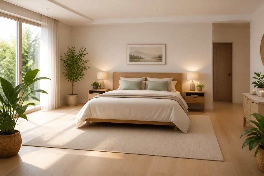 découvrez comment placer votre lit selon les principes du feng shui pour optimiser l'espace et favoriser un sommeil réparateur dans votre chambre.