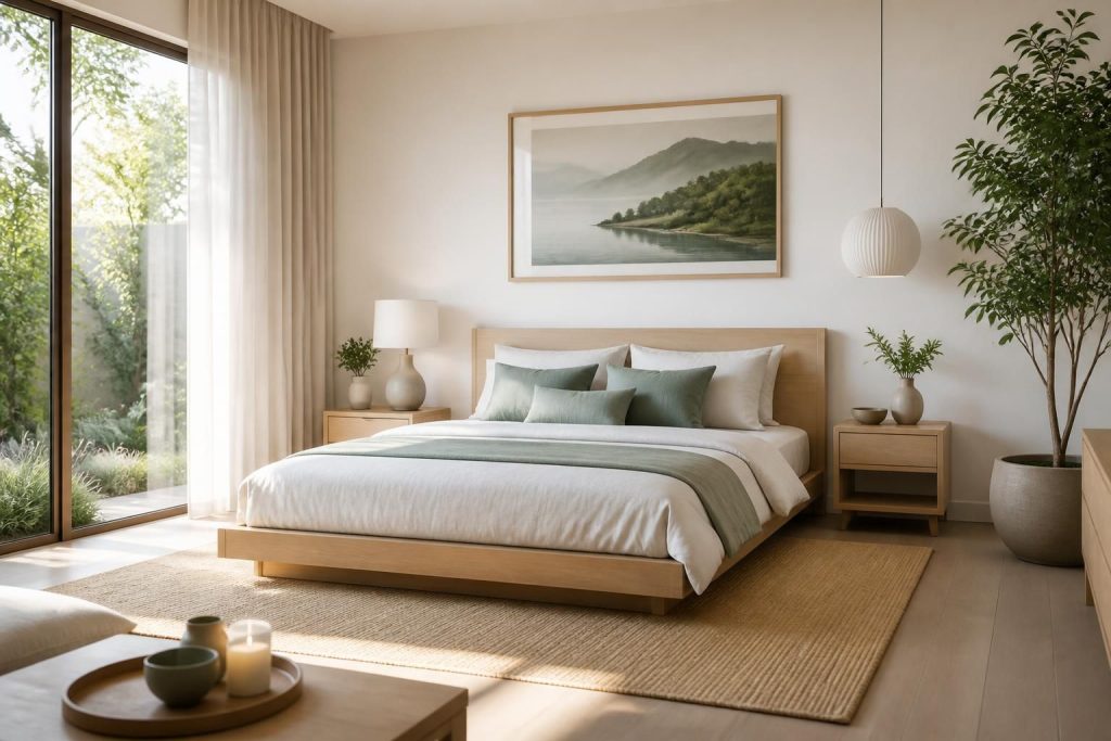 Couleur chambre zen feng shui pour une déco apaisante et équilibrée