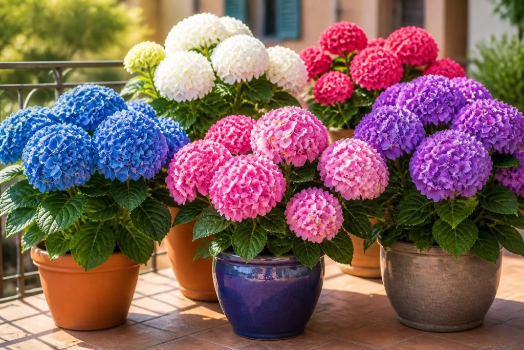 découvrez comment entretenir l'hydrangea macrophylla en pot et explorez ses variétés colorées pour embellir votre jardin toute l'année.