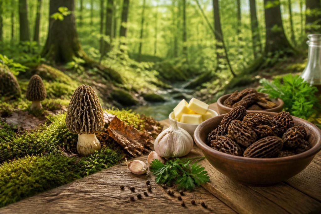 Morille : saison, prix et recettes pour ce champignon d’exception