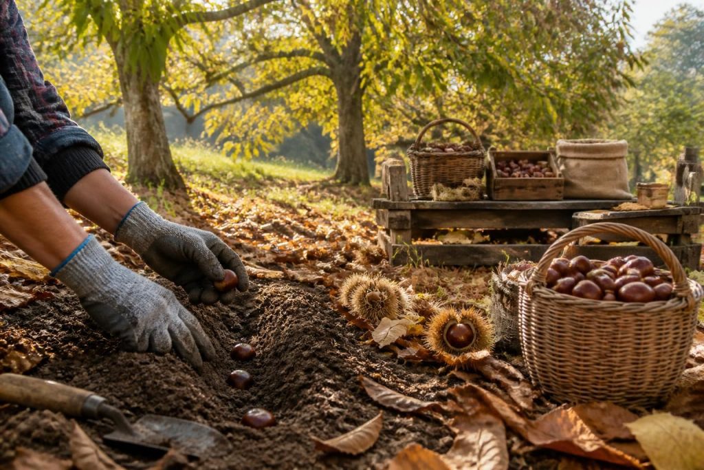 Quand planter des châtaignes : guide pour réussir leur culture et conservation