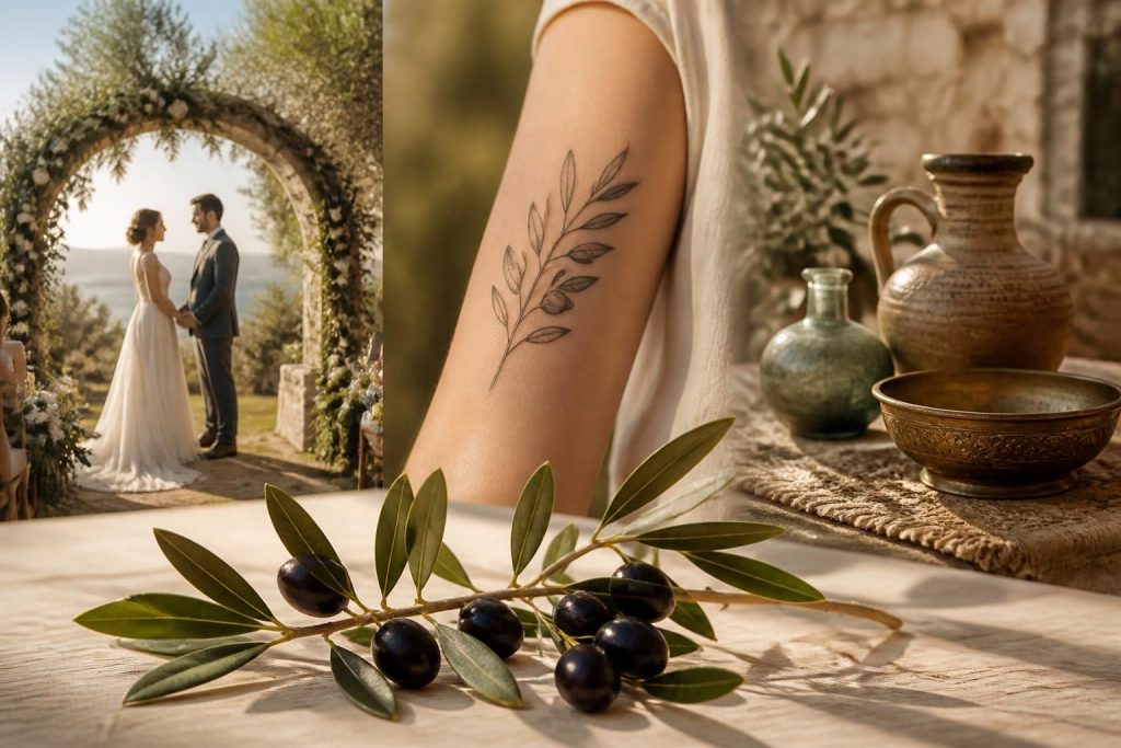 découvrez la signification profonde du symbole de l'olivier et son utilisation dans le mariage, les tatouages et les traditions culturelles.