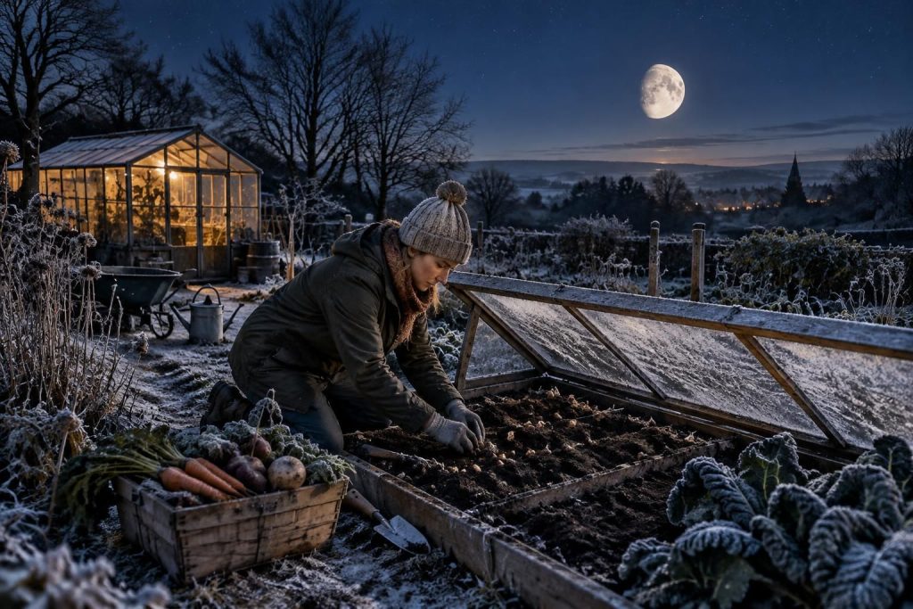 découvrez les meilleures dates de lune descendante en janvier 2025 pour tailler, planter et entretenir votre jardin selon le calendrier lunaire.