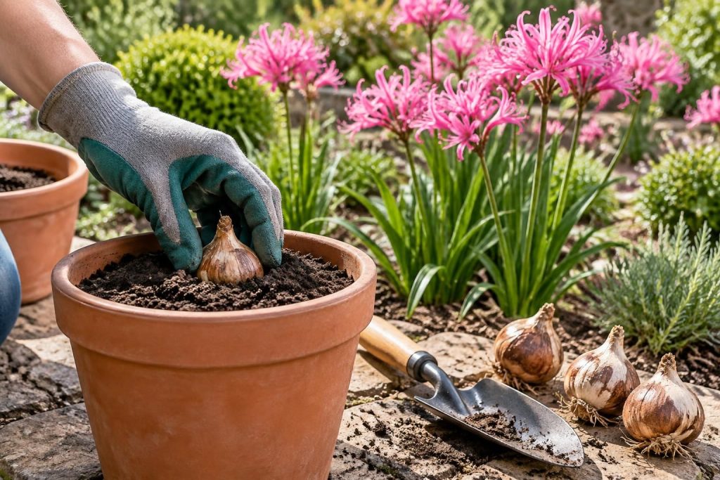 Nerine planting : comment planter et entretenir ces bulbes floraux