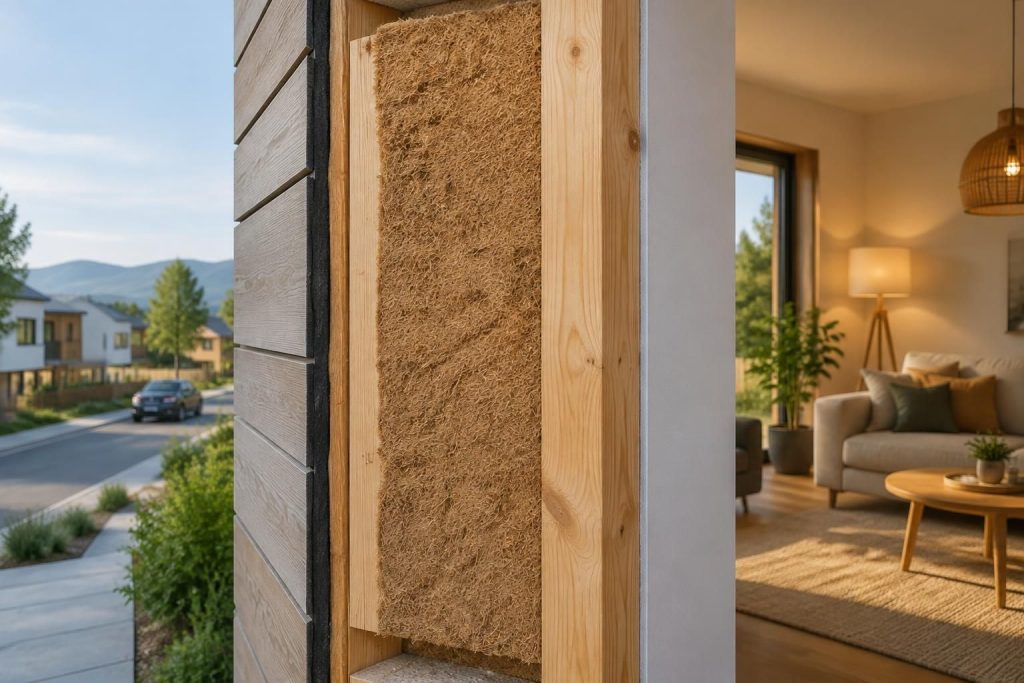 Panneau de fibre de bois isolant : performances thermiques et phonique