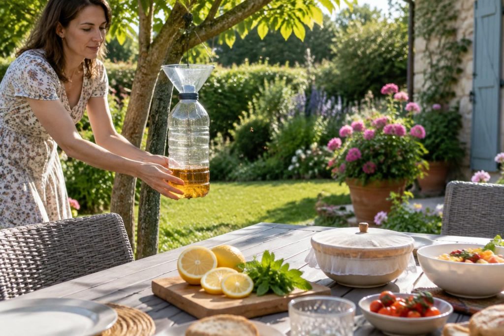 Piéger les guêpes : recettes et méthodes efficaces pour les éloigner
