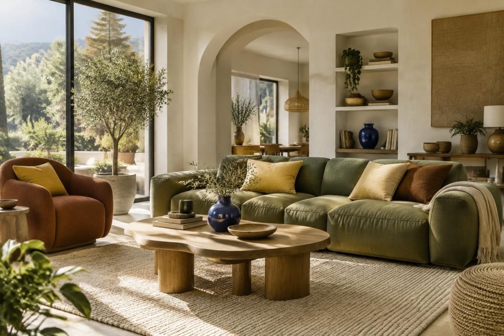 Tendance déco 2025 salon : les couleurs à adopter pour un intérieur moderne